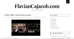 Desktop Screenshot of flaviancajacob.com